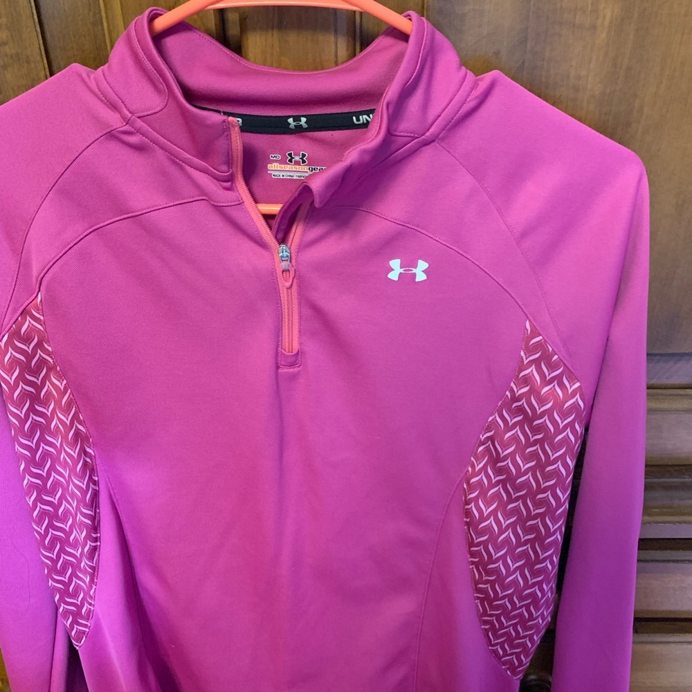 Under armour  hot pink pullover